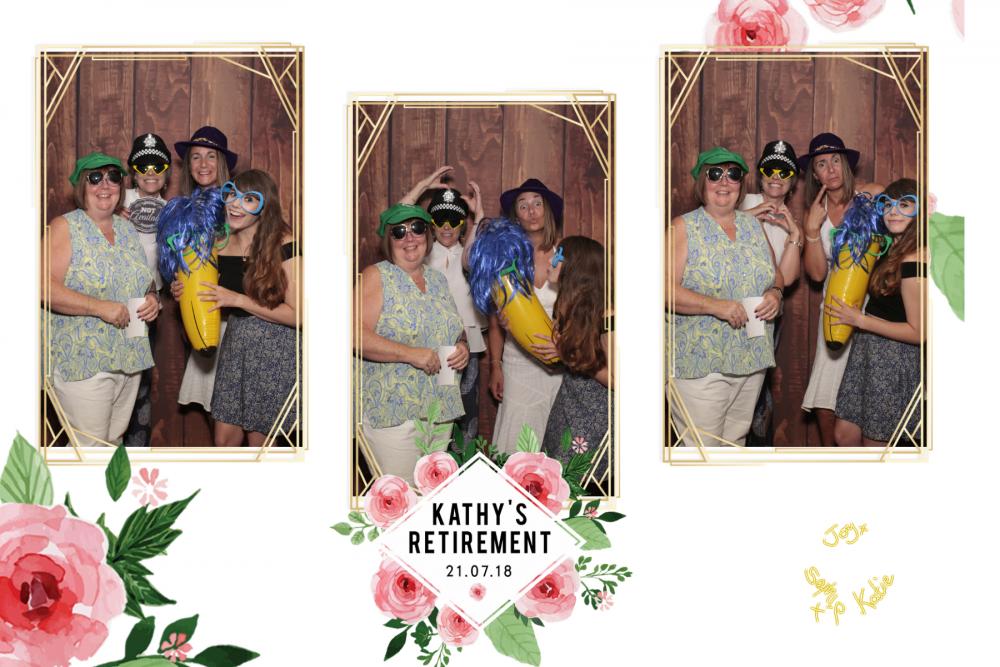 Kathy's surprise retirement party | View more photos from the event at gallery.myphotoboothexperience.co.uk/u/MyPhotoBoothExperienceLtd/Kathys-surprise-retirement-party